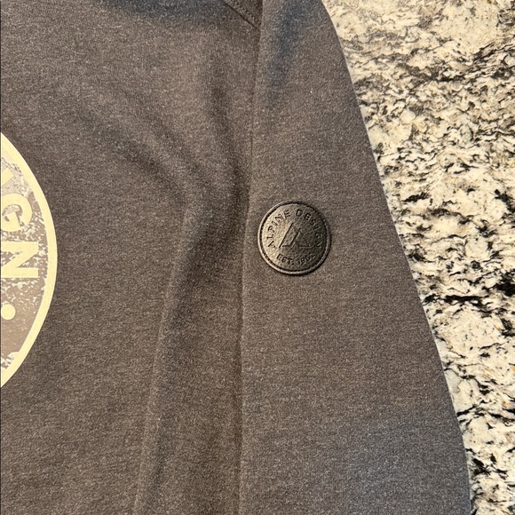 Alpine Design Men's Charcoal Hoodie - Picture 4 of 7